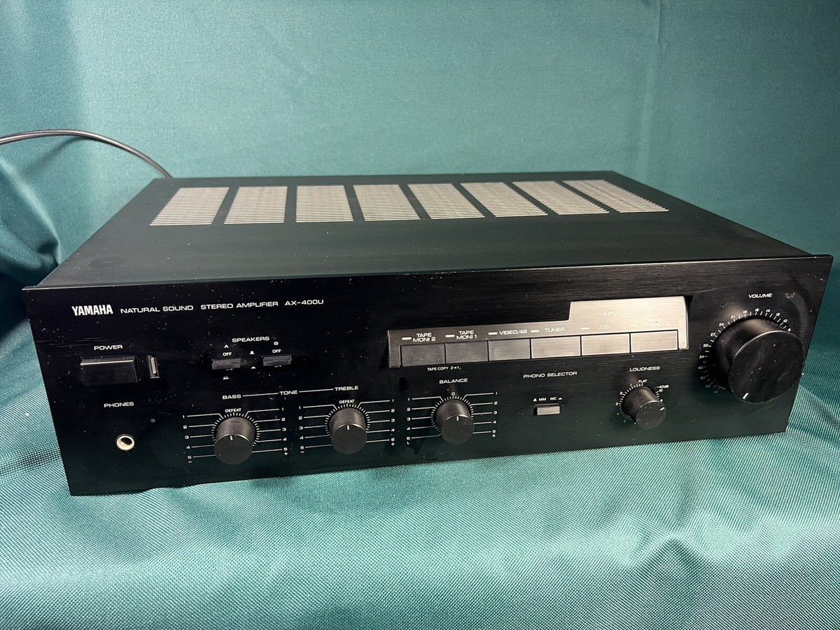 Yamaha Natural Sound Stereo Amplifier Integrated AX-400U | eBay