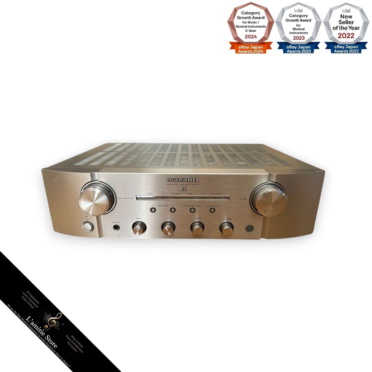 MARANTZ PM8006 Integrated Amplifier 2-Channel Silver AC 100V Japan