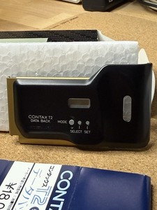Contax T2 Data Back | eBay