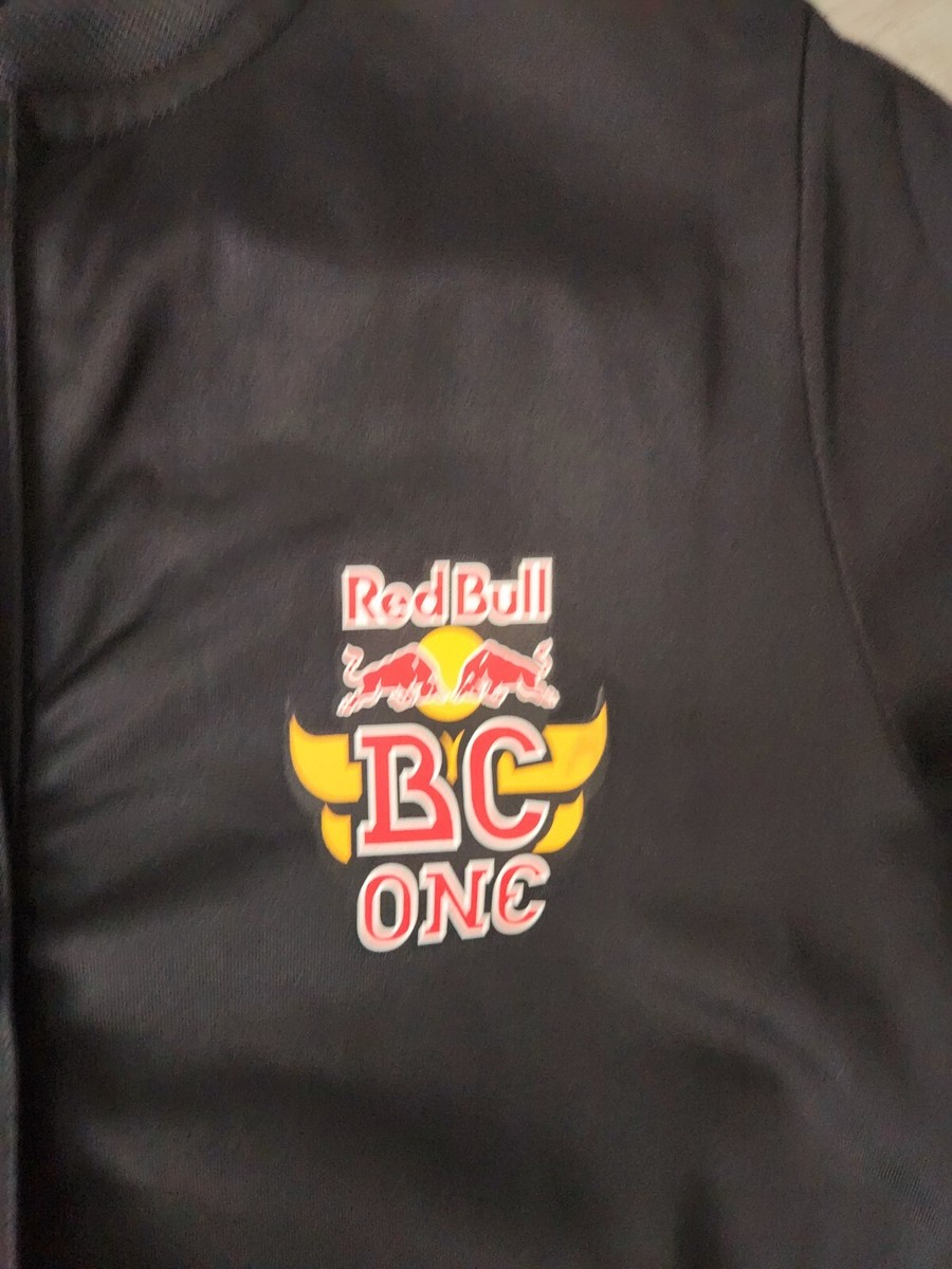 Red Bull BC One Size SMALL Spin Track Jacket Black Button Up | eBay