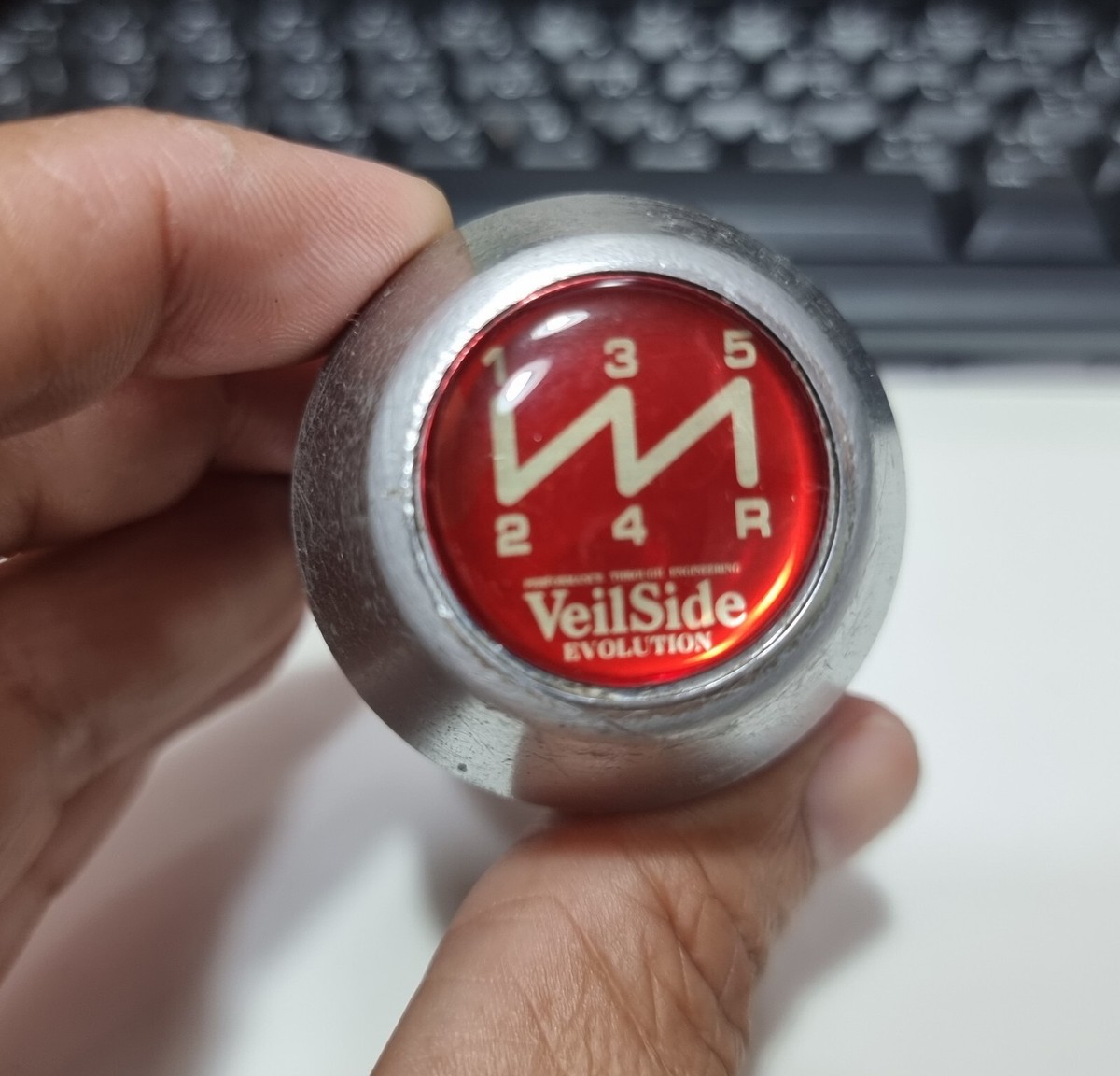 Rare JDM Veilside Evolution Japan 90s Shift Knob Size thred M10