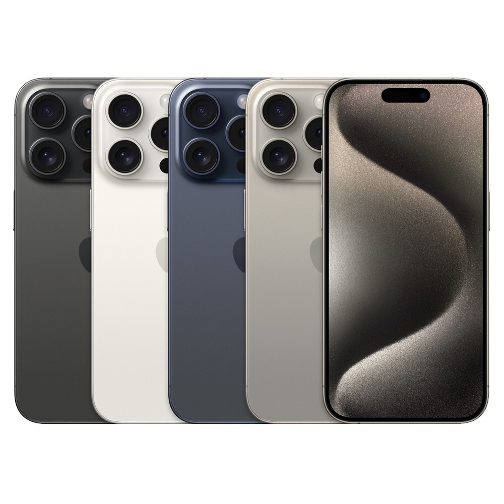 Apple iPhone 15 Pro - 512 GB - All Colors - Unlocked - 90%+