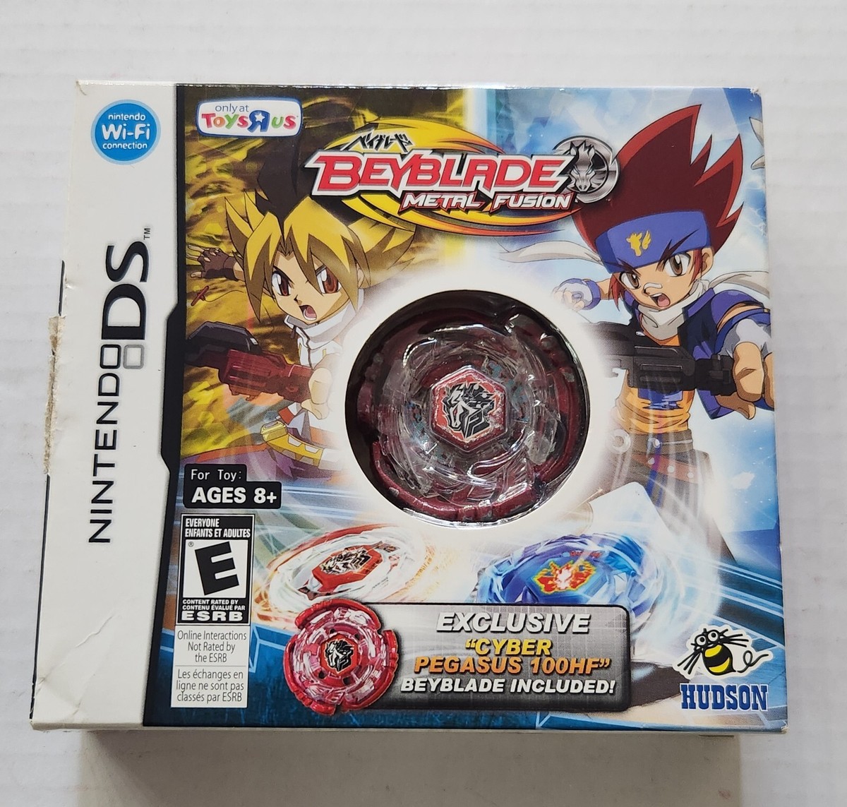 Beyblade Metal Fusion (Nintendo DS) Toysrus Exlcusive Cyber