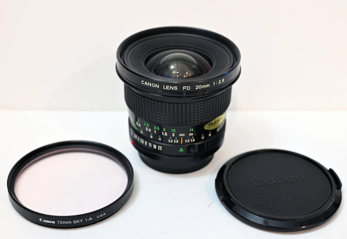 Canon FD 20mm Camera Lenses for sale - eBay