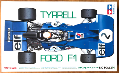 TAMIYA 1/12 TYRRELL FORD ( 003 ) F1 Plastic Model Kit Big Scale 9