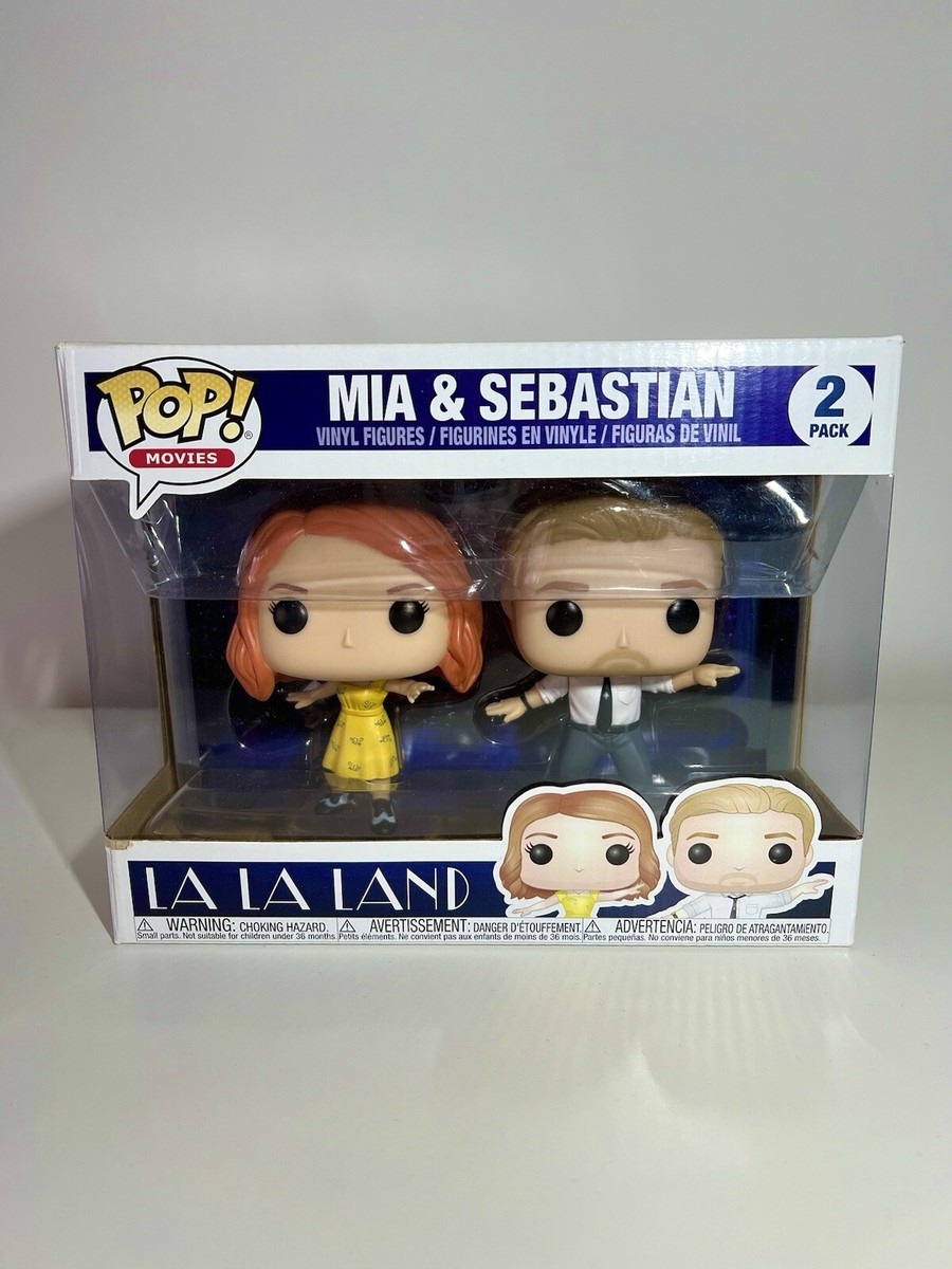 Funko Pop! La La Land Mia & Sebastian 2 Pack VAULTED Vinyl Figure