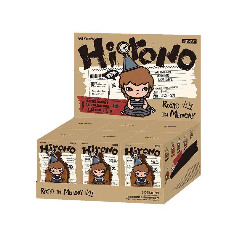 Hirono Echo Series Fridge Magnet Clip Blind Box One Set (6pcs) Toy