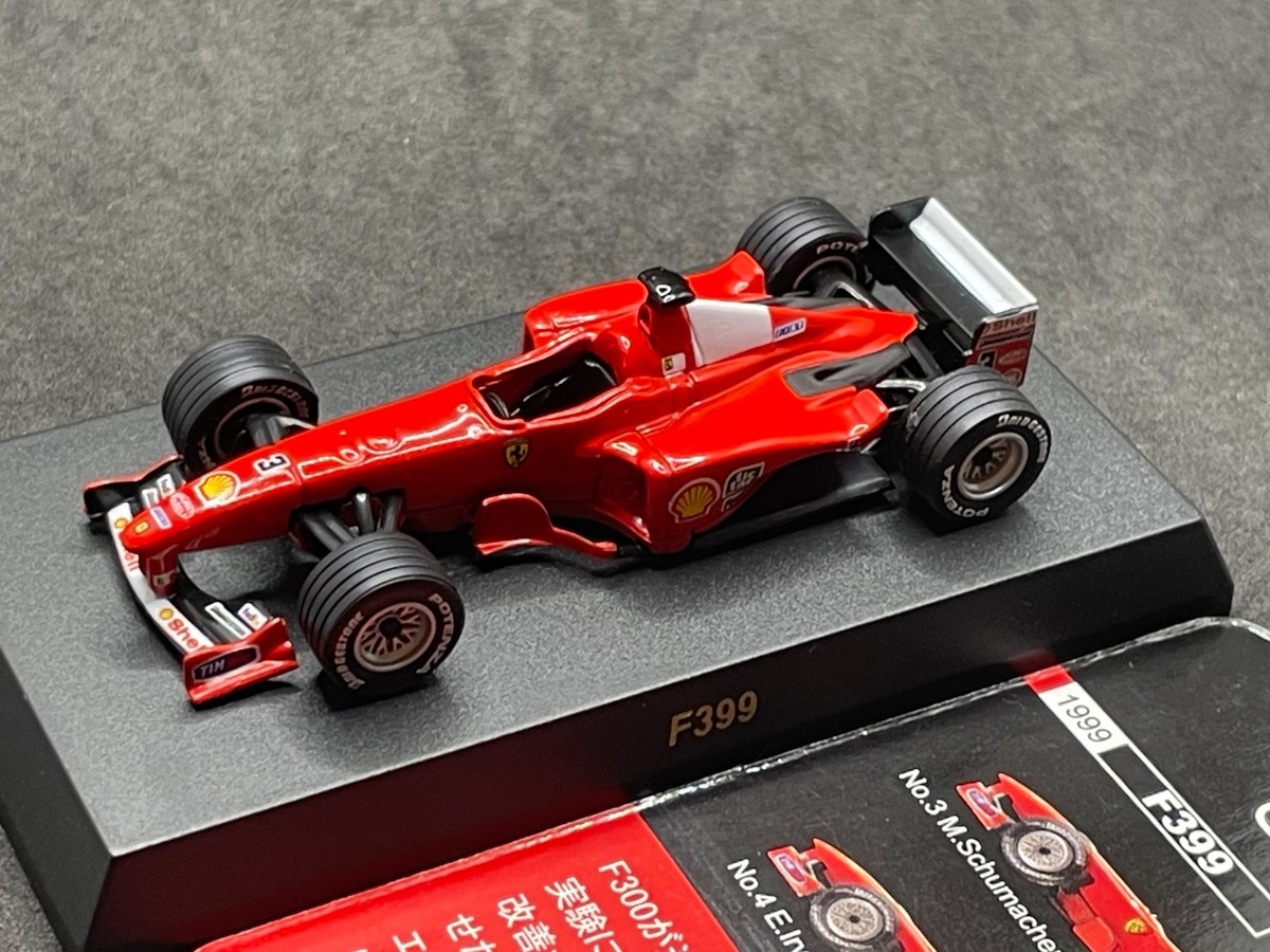 Kyosho 1/64 Ferrari F1 collection1 F399 #3 M.Schumacher Diecast