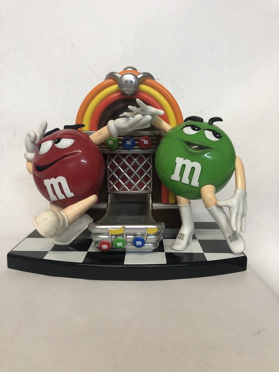 M&M's Candy Dispenser Jukebox Rock 'N Roll Cafe - Vintage