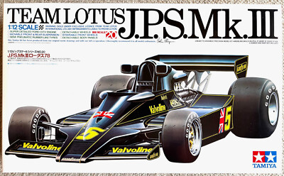 TAMIYA 1/12 TEAM LOTUS JPS MkIII F1 Racing Car Plastic Model Kit