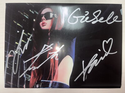 aespa [DRAMA] All Member Autographed Signed Album | eBay