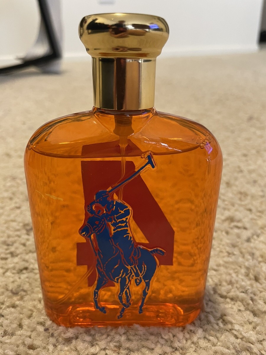 Ralph Lauren Men's Cologne 4.25oz Big Pony #4 & Red White & Blue
