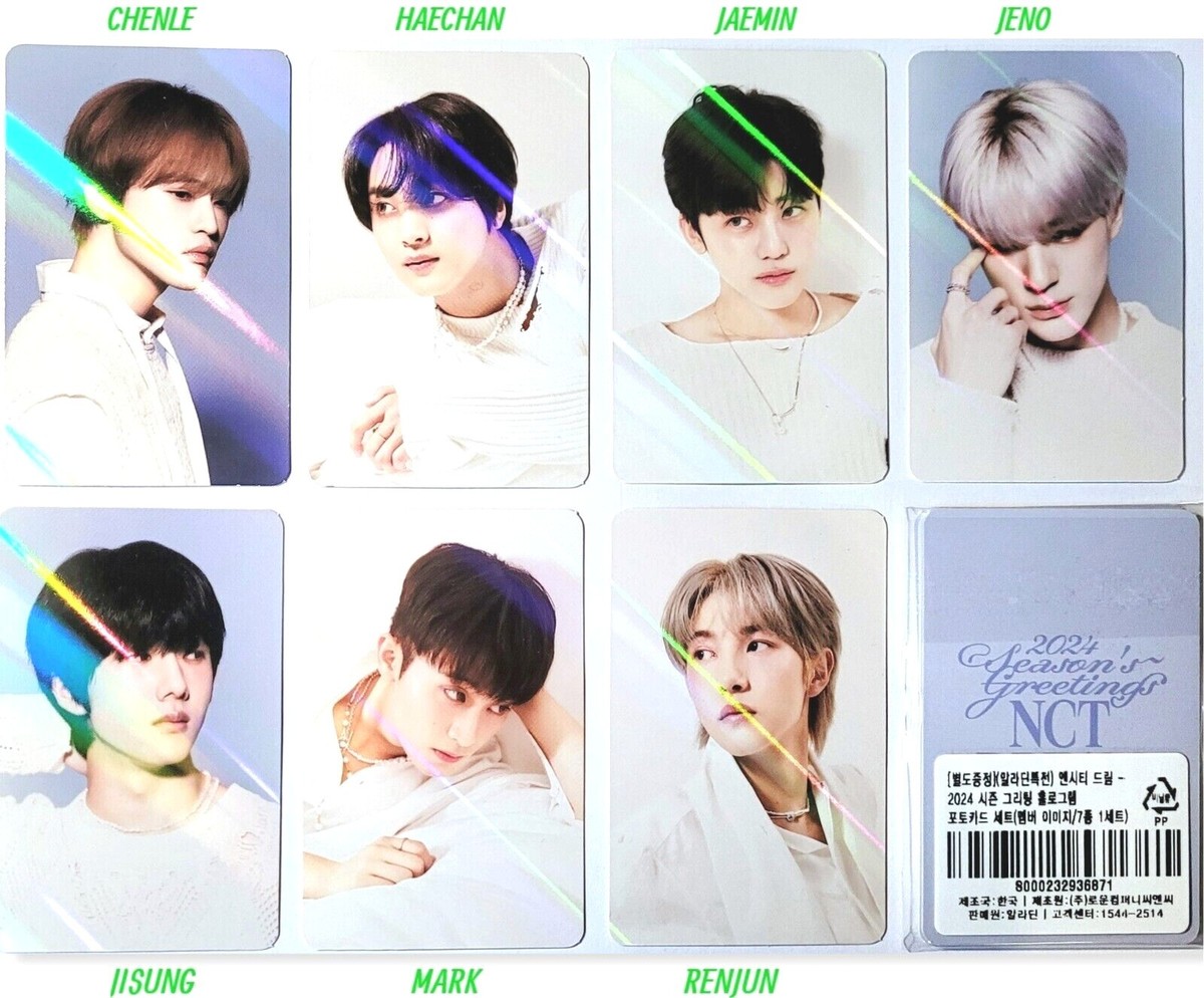 NCT DREAM 2024 SEASONS GREETING PHOTOCARD ALADIN KTOWN SM