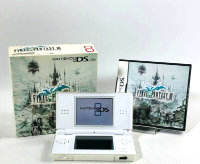 Final Fantasy III Crystal Edition Nintendo DS Lite Japan FF3 game