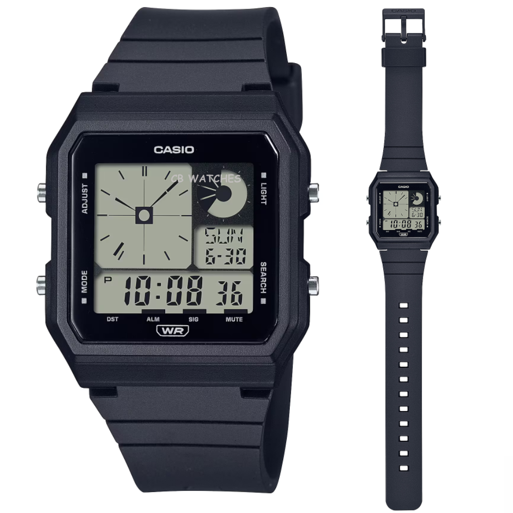 Casio LF-20W-1A Retro Vintage Series Twin graph Digital Watch | eBay