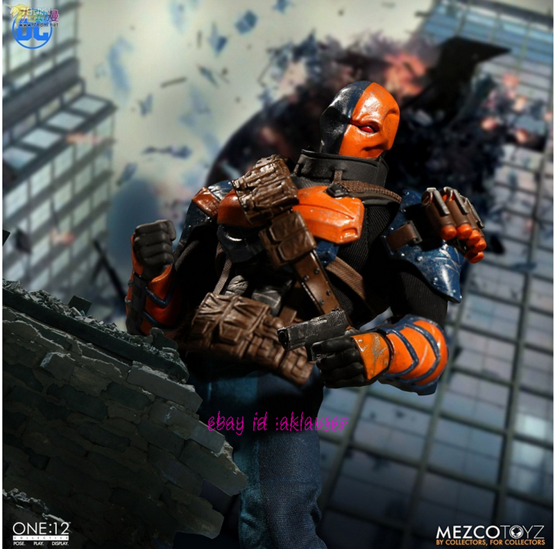 Mezco Toyz 1/12 Collective Marvel Dc Deathstroke Action Figure