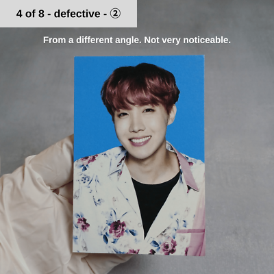 BTS 2017 THE WINGS TOUR Seoul Official Mini Photo Card Ver. 1 - J