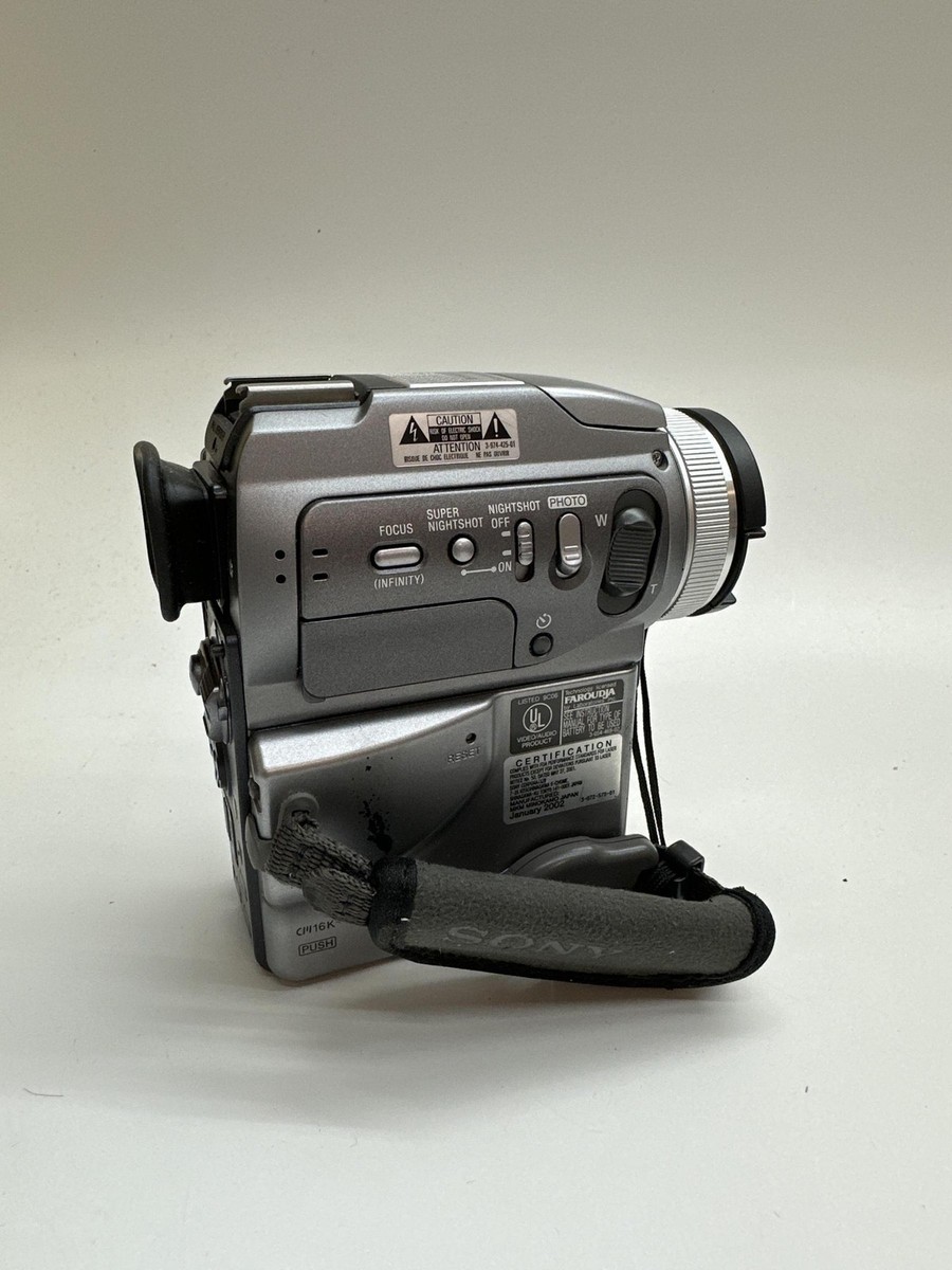 Sony PAL MiniDV Handycam Camcorder - Video Transfer (DCR-PC120E