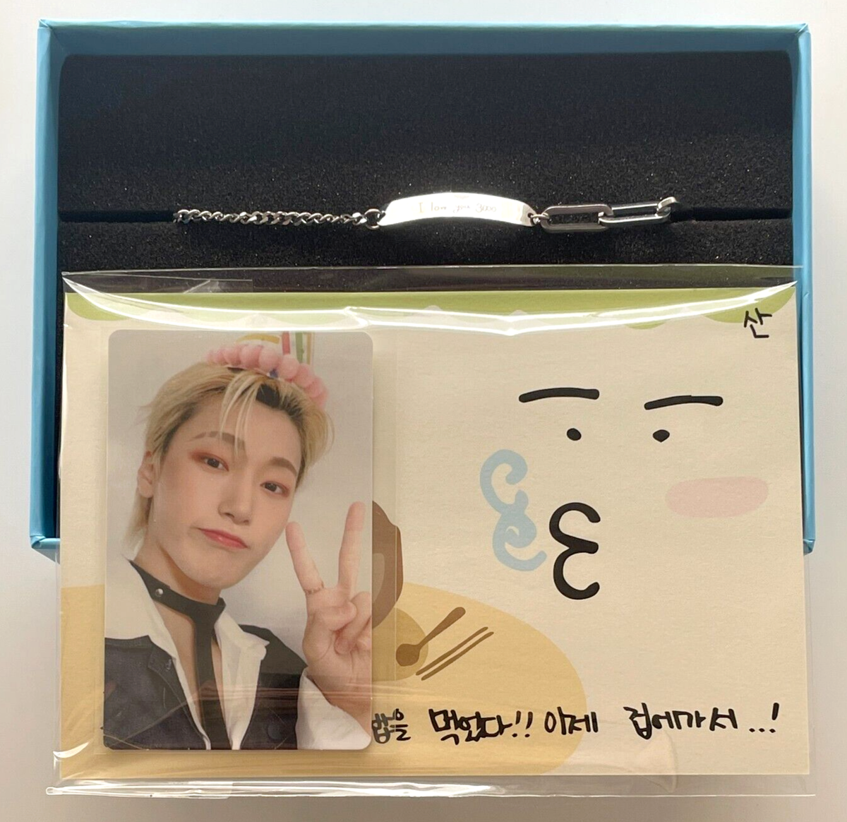 ATEEZ SAN BIRTHDAY 2022 Bracelet + Photocard + Postcard New | eBay