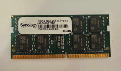 Synology SODIMM ECC RAM DDR4 D4ECSO-2400-8G | eBay
