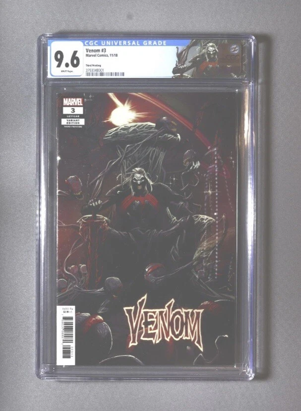 Venom 9.6 Near Mint + Certified Guaranty Company (CGC) Marvel