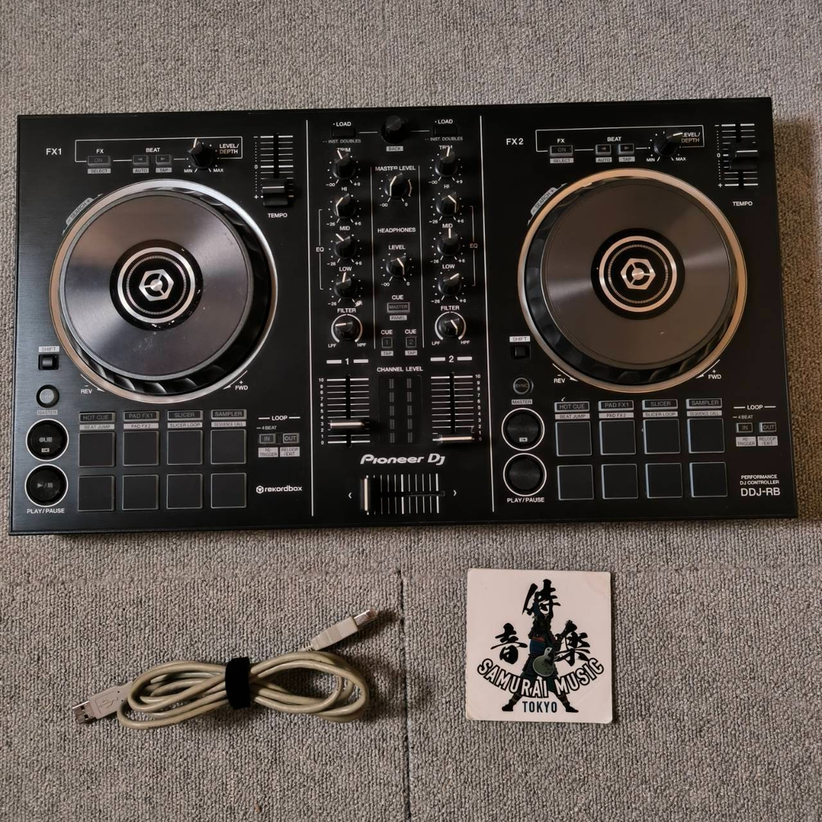 Pioneer DDJ-RB Portable 2-Channel Controller for Rekordbox DJ W