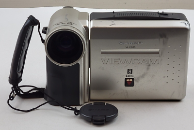 Sharp ViewCam VL-E685 Video8 8mm Tape Video Camera Camcorder