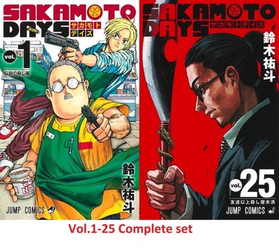 SAKAMOTO DAYS Comic Manga vol.1-25 Book set Jump Shueisha Yuuto