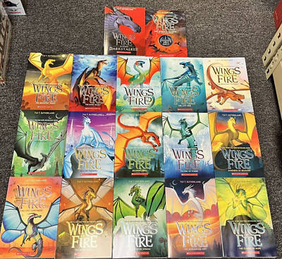 Wings of Fire 17 Book Set Books 1-15 plus 2 bonus books Chapter