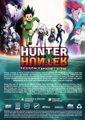 Hunter X Hunter. English Dubbed | eBay