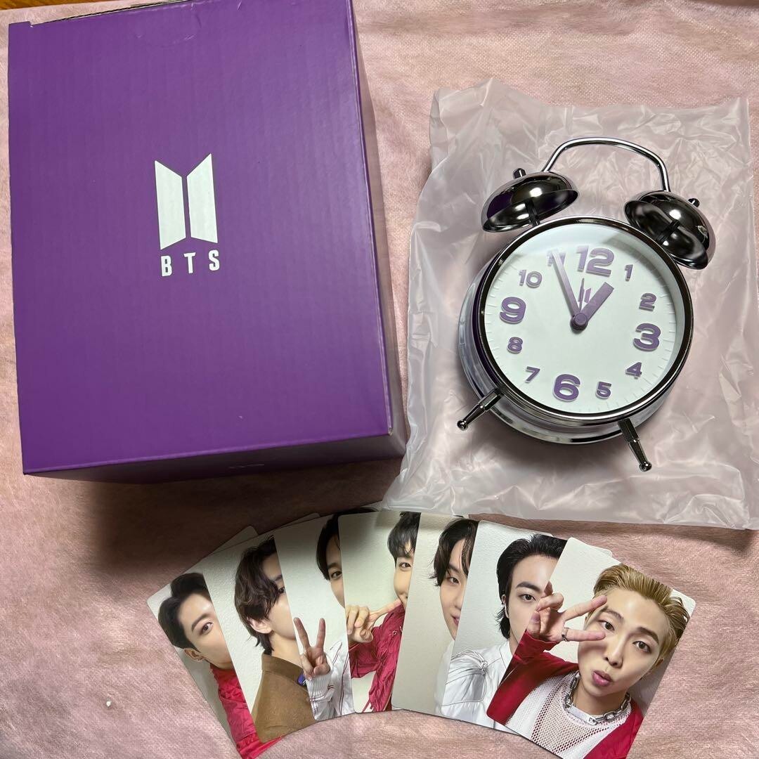BTS MERCH BOX #9 Alarm Clock & Photo Card Official Army Membership