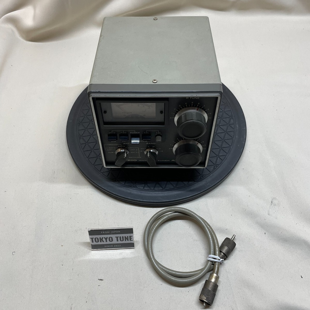 Kenwood TRIO AT-200 Ham Radio Antenna Tuner HF 1.8～28MHz 200W