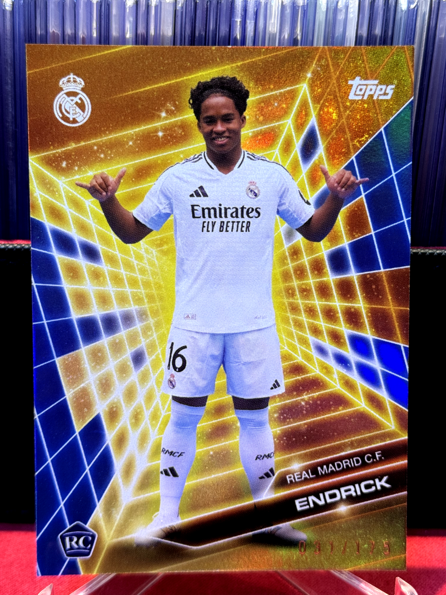 ENDRICK Real Madrid TOPPS FAN SET GF-5 2024-2025 RC Rookie Card