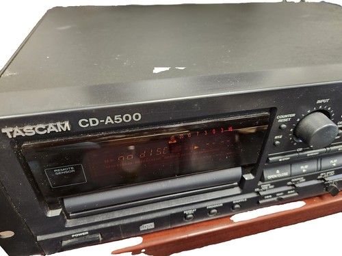 Tascam CD-A550 CD/Cassette Player Recorder Confirmed Operation