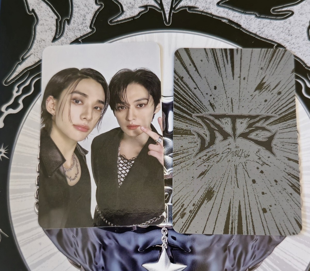 Hyunjin and Lee Know Stray Kids Chk Chk Boom Version ATE Album