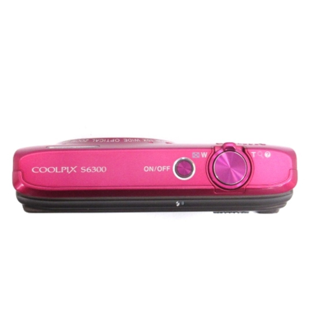 Nikon Coolpix S6300 Pink Digital Camera 16.0 MP 10x Optical Zoom
