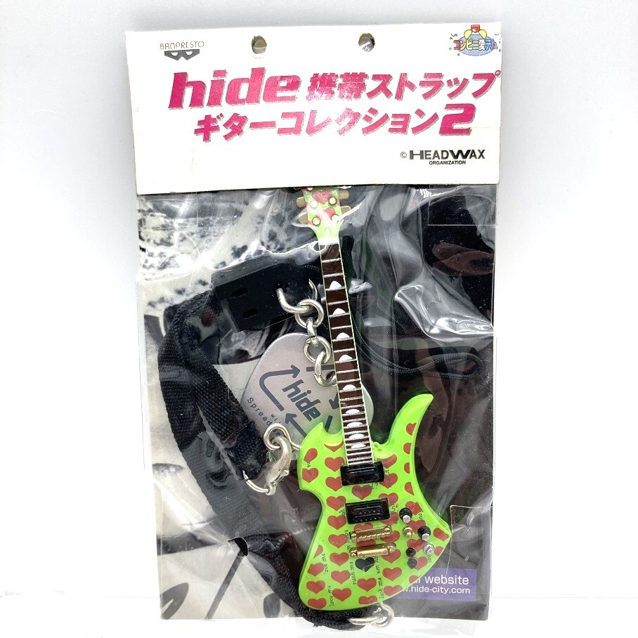 hide X JAPAN mobile strap guitar collection 2 complete set of 7