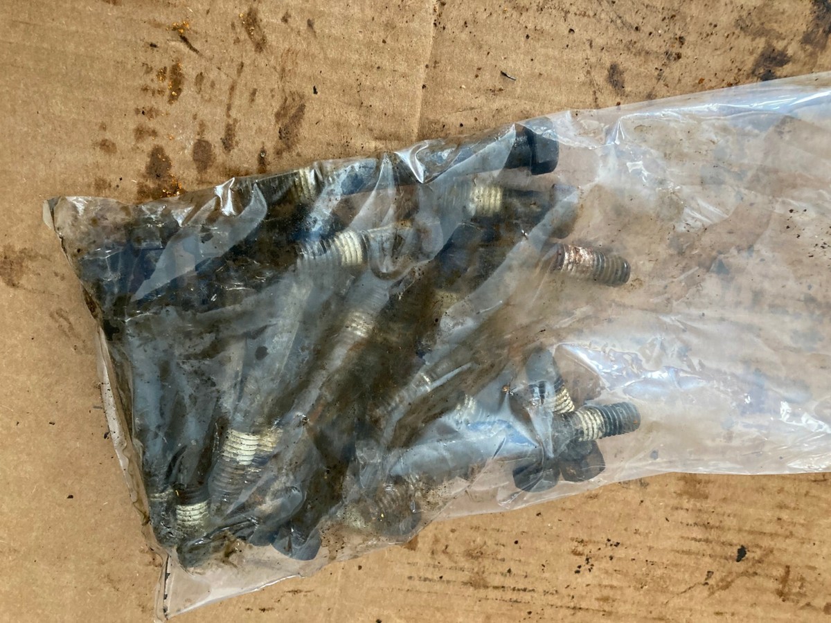 OEM MerCruiser Chevy 4.3 4.3L V6 Cylinder Head Bolts 10-11966 10