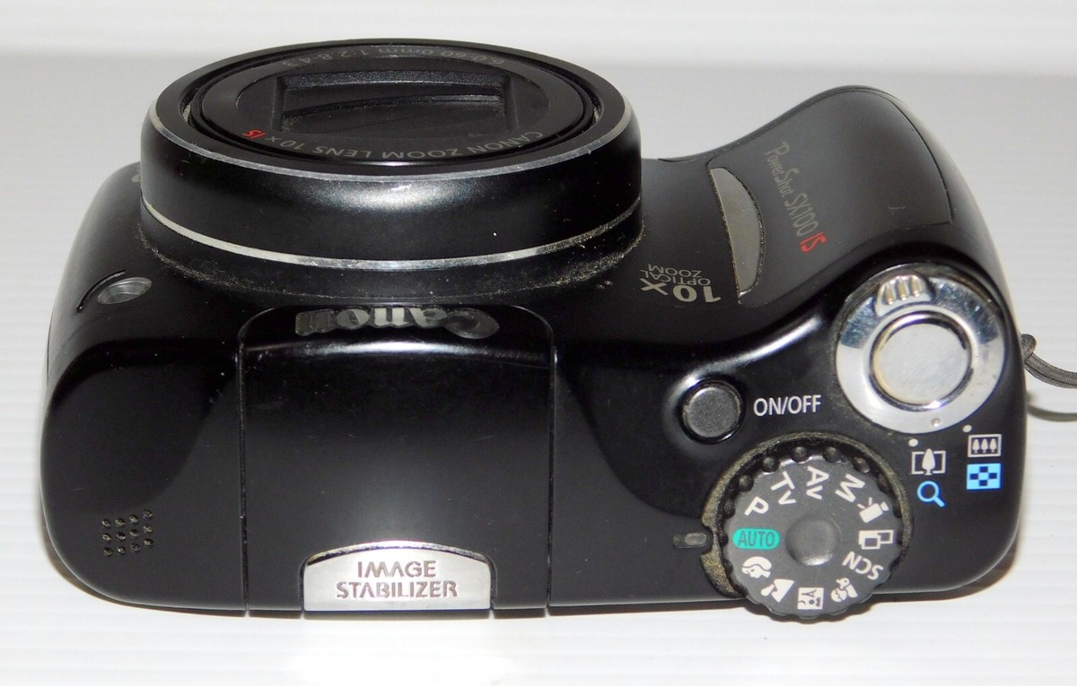 Canon PowerShot PC-1256 * SX100 IS 8.0MP Digital Camera - 10x Zoom