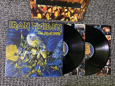 Iron Maiden Lp Live After Death 1985 V. G+ Original Press | eBay