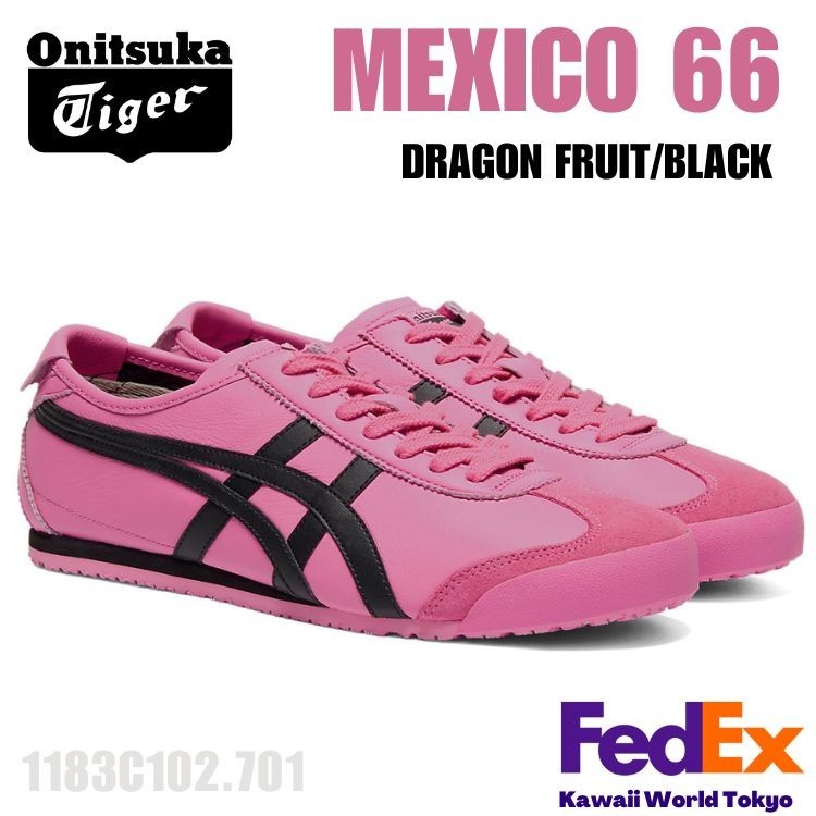Onitsuka Tiger MEXICO 66 DRAGON FRUIT/BLACK 1183C102 701 UNISEX