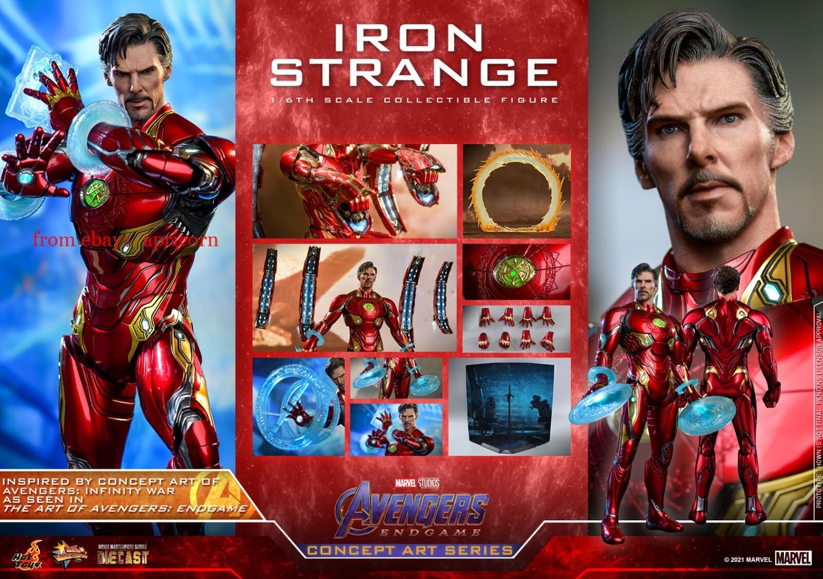Hottoys MMS606D41 Avengers：Endgame Iron Strange 1/6 Doctor