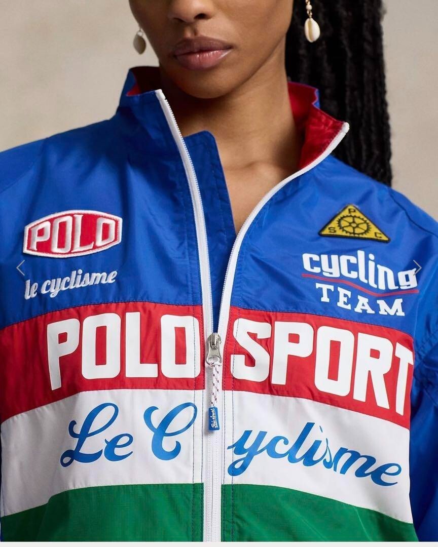 POLO SPORT Cycling Jacket Blue Ralph Lauren Sports / Size : L