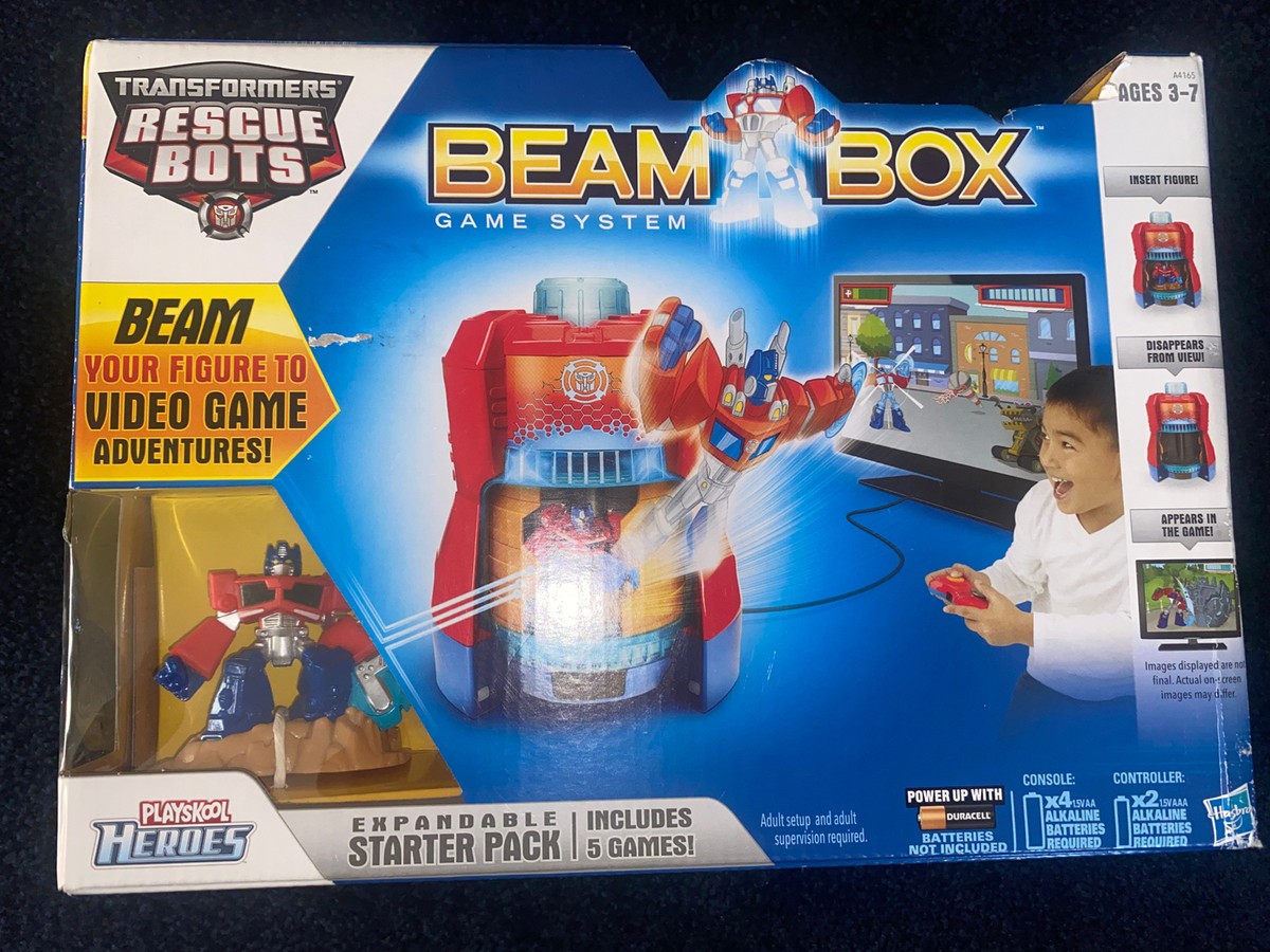 Playskool Heroes Transformer Rescue Bots Beam Box Game System | eBay