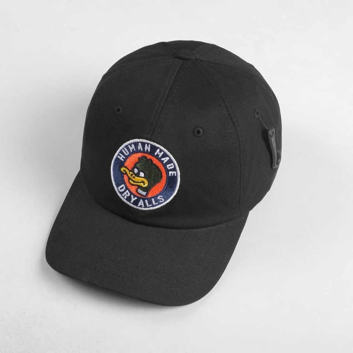 Human Made Dry Alls Duck 6 Panel Twill Cap Streetwear, Black (100