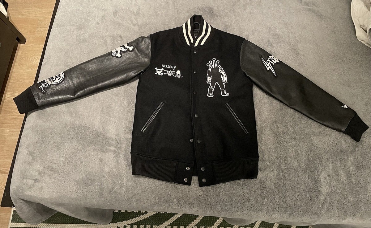 Kostas Seremetis X Stussy Varsity Jacket Size M | eBay