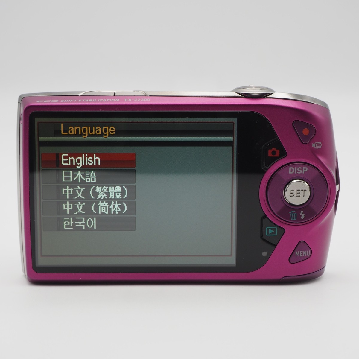 EXC+5] CASIO EX-Z2300 GD Digital Camera EXILIM Purple 14.1 MP