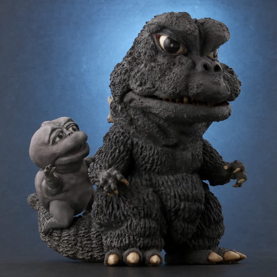 Japan Rare X-Plus DefoReal Series Godzilla 1967 Ric Toy Limited