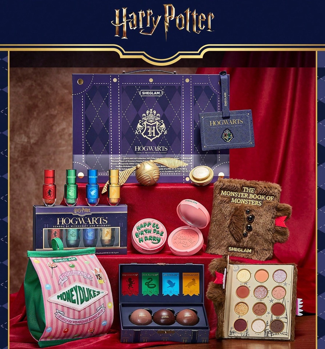 HARRY POTTER Full Box Collection Sheglam MAKEUP SET 2.0 plus