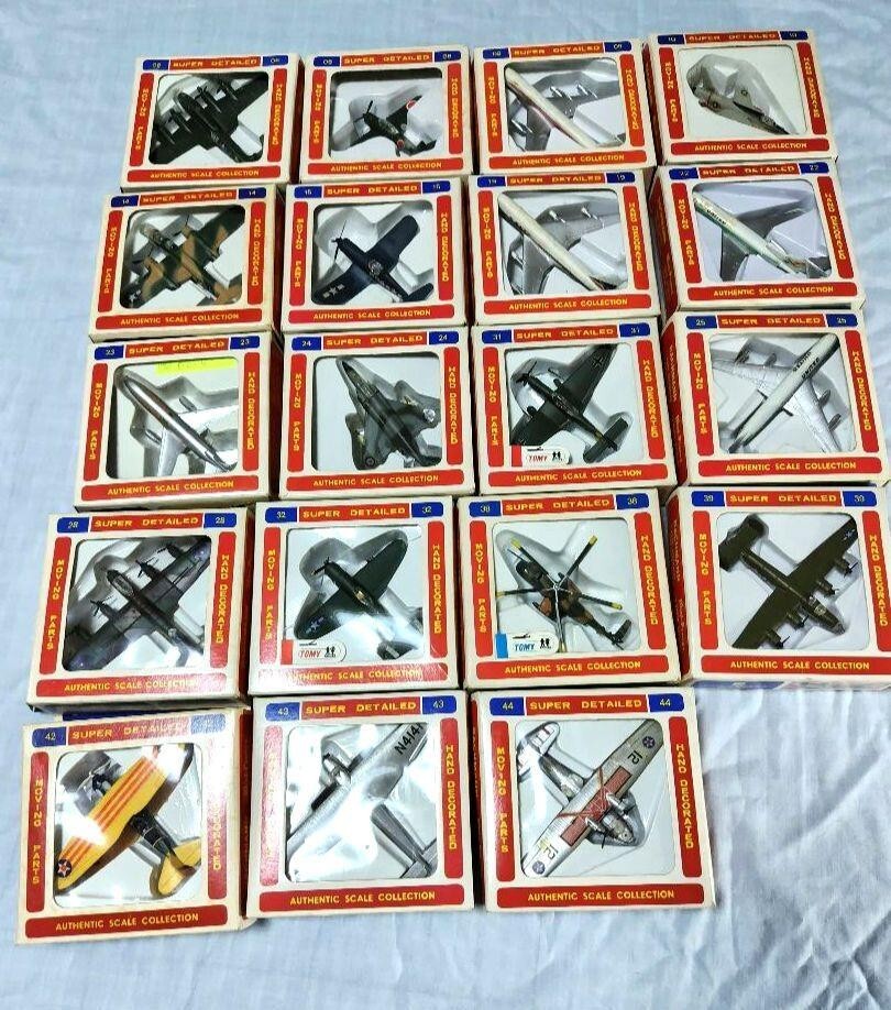 再値下TOMY BACHMANN Mini-Planes①計42体プラスカタログ TOMY